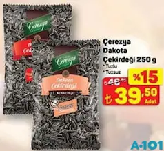 ÇEREZYA DAKOTA AYÇEKİRDEĞİ 250 G